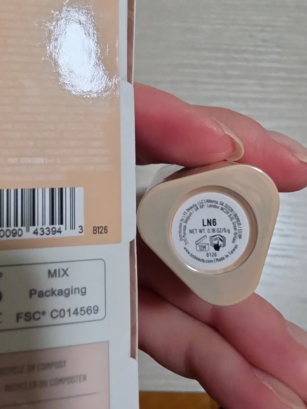 LYS BEAUTY Bright Start Airbrush Concealer In Light Nude LN6 5g